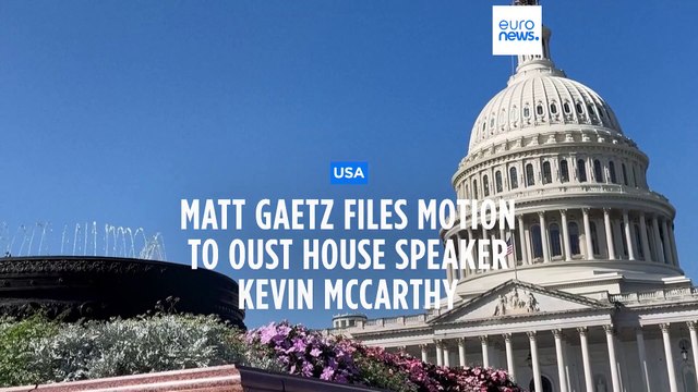 'Bring it on': Matt Gaetz files motion to oust US House Speaker McCarthy