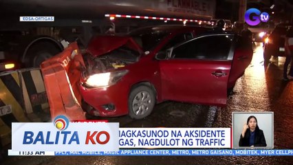 Dalawang magkasunod na aksidente sa EDSA-Ortigas, nagdulot ng traffic  | BK