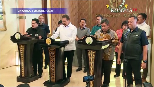 Erick Thohir Bertemu Jaksa Agung Sampaikan Audit Dana Pensiun BUMN