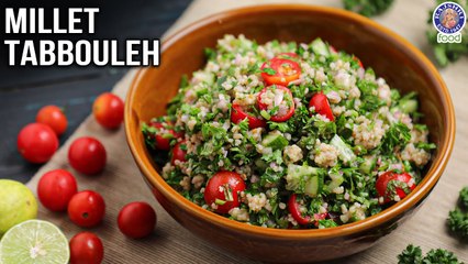 Millet Tabbouleh Recipe | How To Make Delicious Salad Recipe Millet Tabbouleh at Home | Chef Bhumika