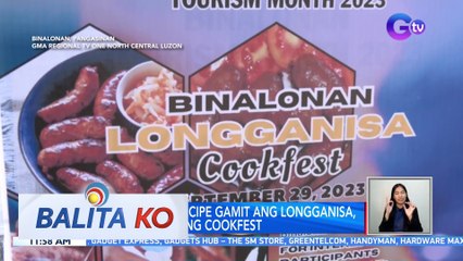 Iba't ibang recipe gamit ang longganisa, ibinida sa isang cookfest | BK