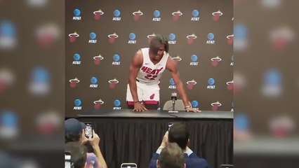 Why did Jimmy Butler choose the "emo" look for media day?