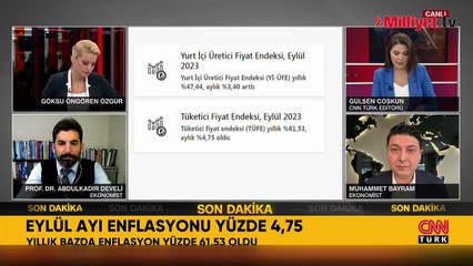 Enflasyon rakamları belli oldu
