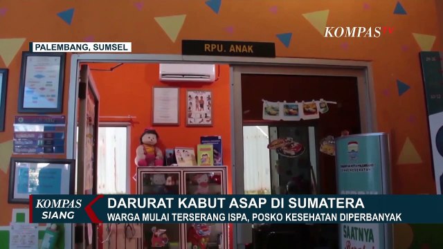 Kualitas Udara di Palembang Memburuk Akibat Kabut Asap Karhutla! Warga Keluhkan ISPA