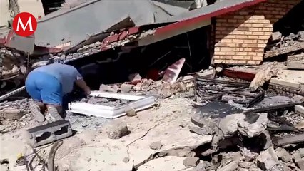 Sobrevivientes narran el impactante derrumbe del techo en la parroquia de la Santa Cruz