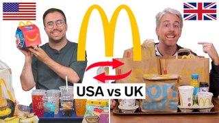 A Brit and an American tried each other's McDonald's