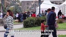 UNICEF: több ezer lesoványodott gyerek menekült el Hegyi-Karabahból