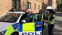 91-year-old former Edinburgh police officer who once patrolled the Southside streets returns to old patch