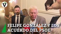 Felipe González y los acuerdos del PSOE con los independentistas: 