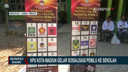 KPU Kota Madiun Gelar Sosialisasi Pemilu ke Sekolah, Sasar Pemilih Pemula