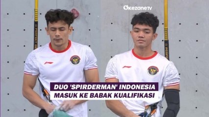 下载视频: Highlight Asian Games 2023:  Cabor Panjat Tebing Putra,  Veddriq Leonardo dan Kiromal Katibin Lolos ke Babak Kualifikasi