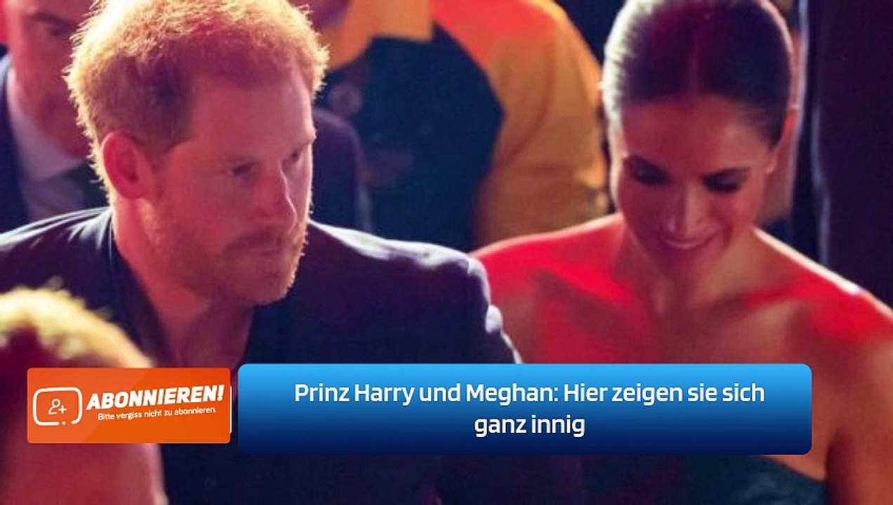 Prinz Harry und Meghan: Hier zeigen sie sich ganz innig