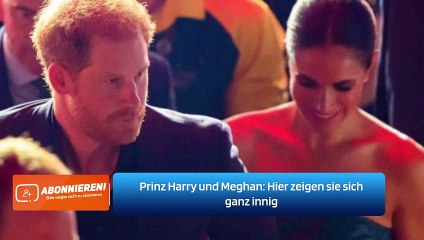 Prinz Harry und Meghan: Hier zeigen sie sich ganz innig