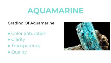 All About Birthstones: Aquamarine