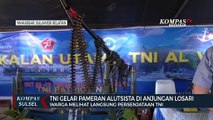 TNI Gelar Pameran Alutsista Di Anjungan Losari Jelang HUT TNI 78