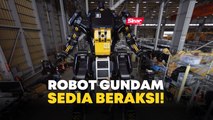 Robot Gundam sedia beraksi!