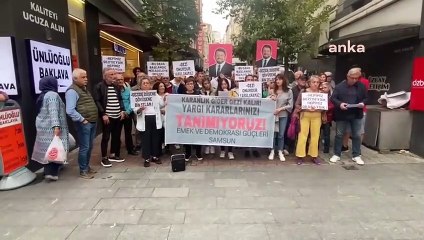 Les forces de la démocratie travailliste de Samsun ont protesté contre la décision Gezi