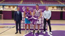 Presentación de la nueva camiseta del UEMC Real Valladolid Baloncesto