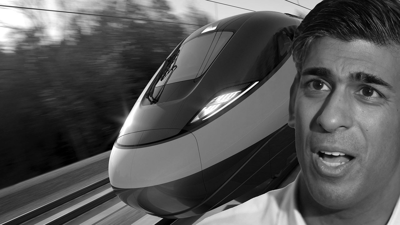 HS2 with Yorkshire Post editor James Mitchinson and Alexander Brown from The Scotsman