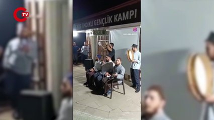 Gençlik ve Spor Bakanlığı'nın gençlik kampında skandal görüntüler!
