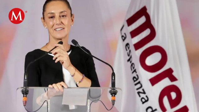 Sheinbaum motiva a los miembros de morena a ganar el 2024 en homenaje al 68