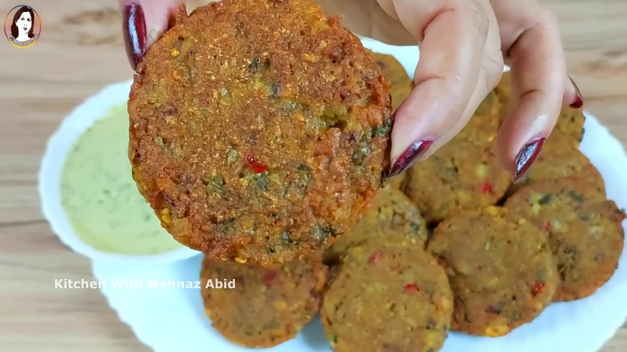 Aloo ki Tikki recipe I صرف آلو اور کم تیل کے ساتھ بلکل نئی قسم کا کباب بنائیں