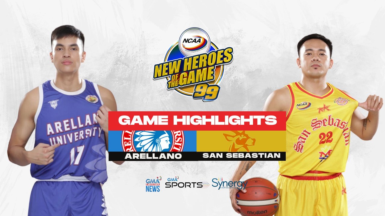 NCAA Season 99 Men's Basketball Arellano vs. San Sebastian (Highlights) | NCAA Season 99