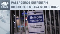 Greve contra a privatização paralisa linhas de trem e metrô em São Paulo