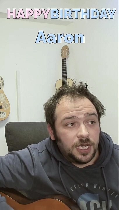 Happy Birthday, Aaron! Geburtstagsgrüße an Aaron