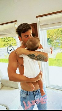 David Carreira com o filho Lucas