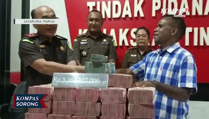 Kajati Papua Terima Pengembalian Dana Korupsi Rp 9,6 Miliar