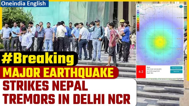 Earthquake strikes Nepal | Major Tremors felt in Delhi NCR | Earthquake | Oneindia News