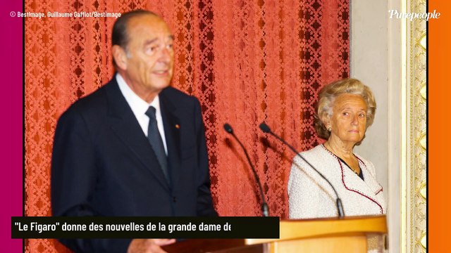 Très handicapée et amaigrie : Bernadette Chirac, des nouvelles de la santé de la veuve de Jacques Chirac