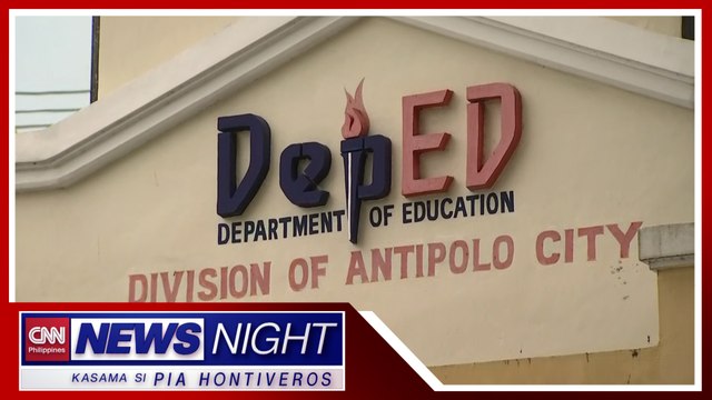 Grade 5 student sa Antipolo patay matapos umanong sampalin ng guro | News Night