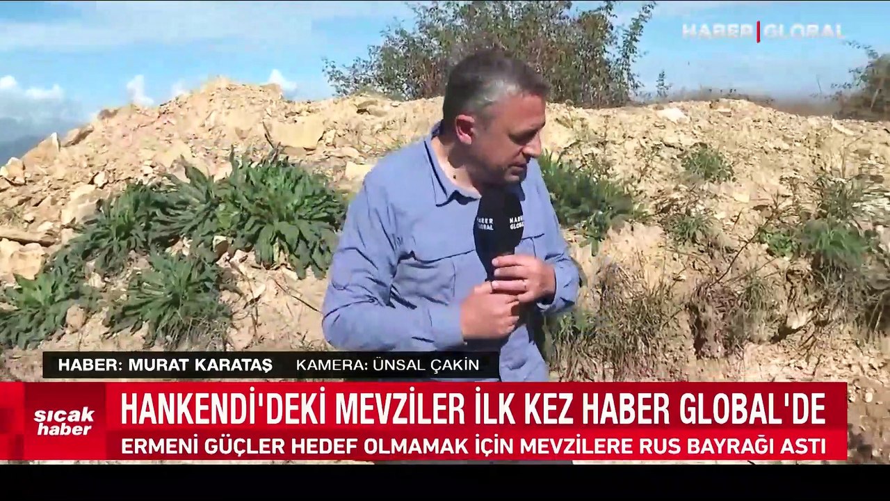 Hankendi'deki mevziler Haber Global ekibi tarafından ilk kez böyle görüntülendi