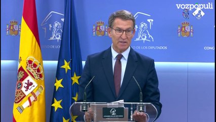 Feijóo: "Nos esperan oscuras negociaciones, teatralización y muchas mentiras"