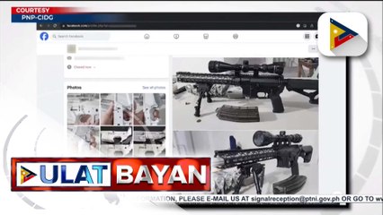 Mga bumibili ng hindi lisensiyadong baril online, tinutugis na ng PNP
