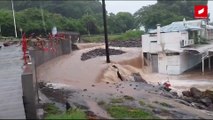Inondations dans le sud Basse-Terre