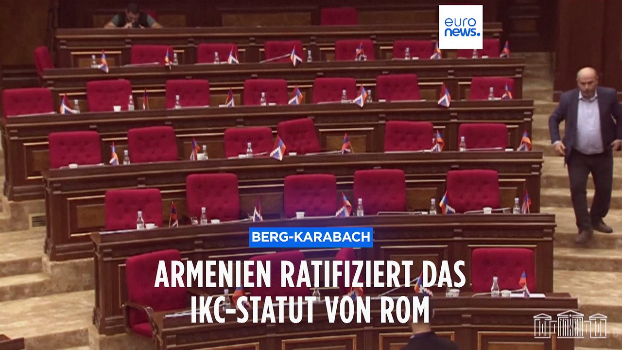 Armenien ratifiziert vertrag über internationalen strafgerichtshof