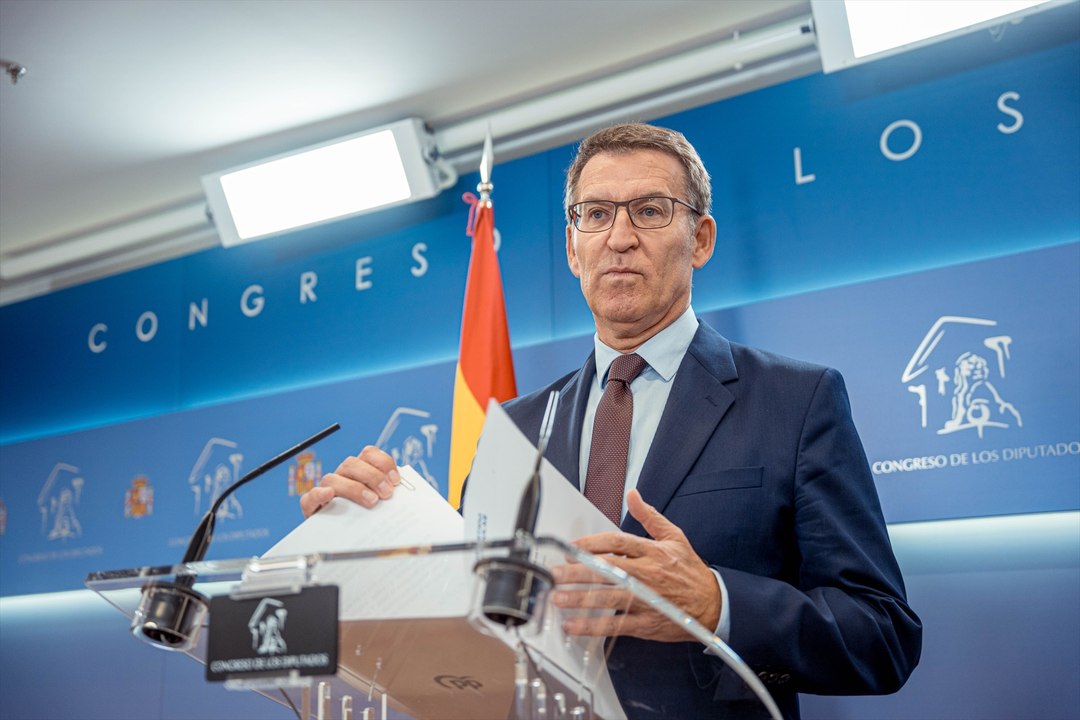 Feijóo advierte tras reunirse con el rey: "Ante la inseguridad que va a vivir nuestro país, vamos a defender la Constitución y la igualdad"