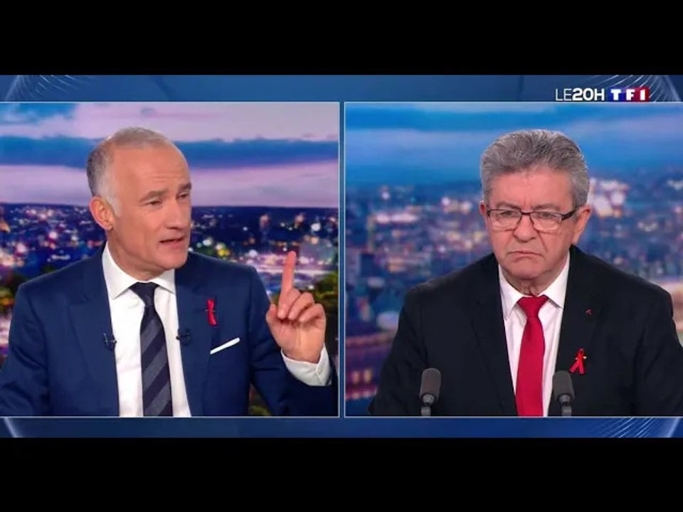 TF1 : Jean-Luc Mélenchon fait chuter les audiences du JT de 20 heures