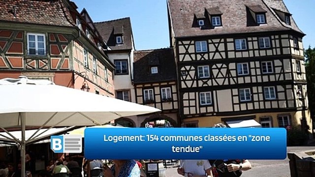 Logement: 154 communes classées en zone tendue