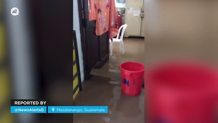 Flooding and heavy rains in #Mazatenango, Guatemala.