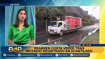 Costa Verde: reportan voraz incendio forestal en Barranco