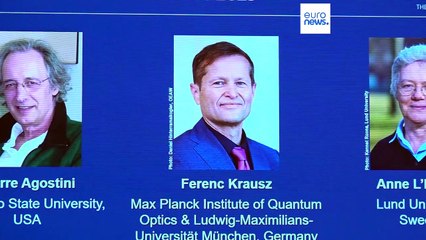 Nobel per la  Fisica 2023