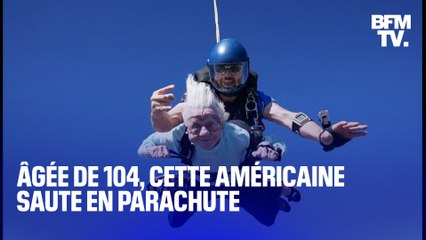 Âgée de 104 ans, cette Américaine saute en parachute à plus de 4000 mètres d’altitude