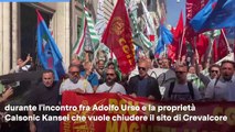 Il video degli operai della Marelli Crevalcore a Roma per l'incontro al ministero