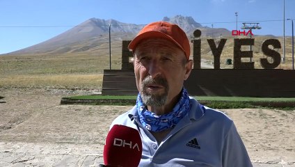 UN ALPINISTE POLONAIS PIÉGÉ À ERCIYES A UTILISÉ LA ROUTE À RISQUE