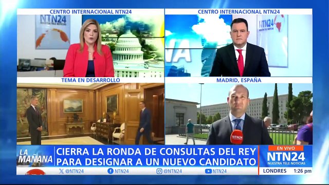 El rey de España, Felipe VI, postuló a Pedro Sánchez como candidato a la investidura