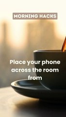 Eliminate the snooze button temptation. #Productivity #Morning